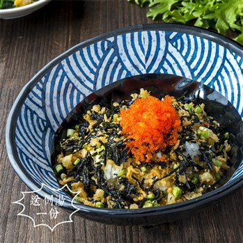 鱼籽手抓饭
